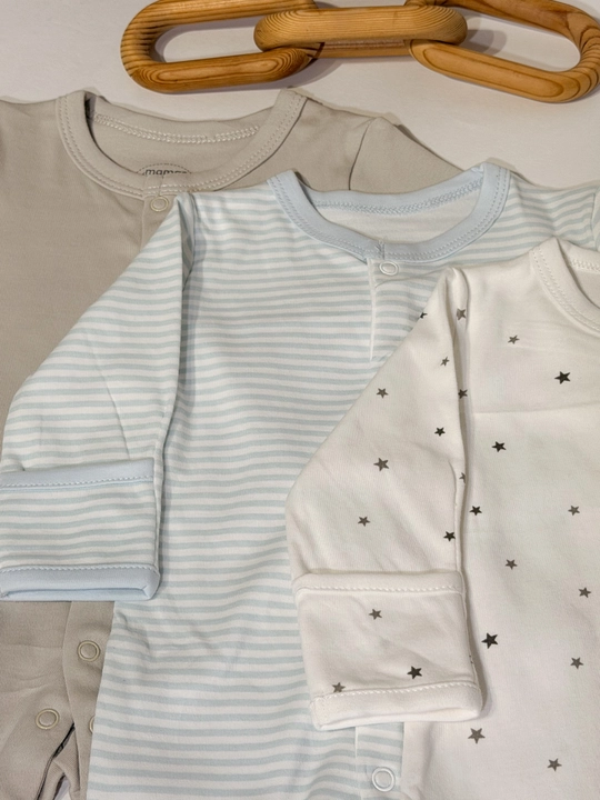 Mamas & Papas – 3 dona bolalar slipi to‘plami