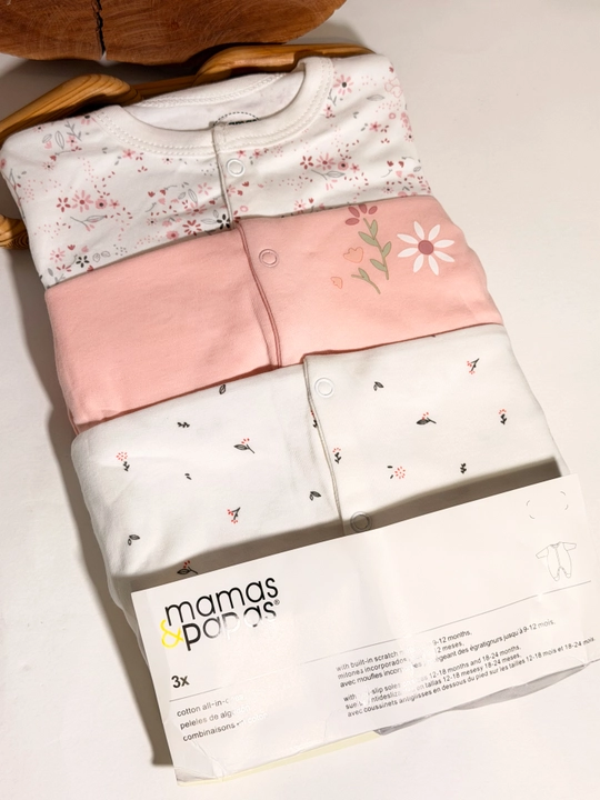 Mamas & Papas – 3 dona bolalar slipi to‘plami - 