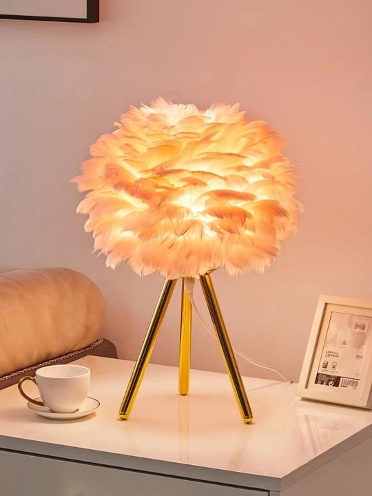Stol usti LED chiroq, sensorli boshqaruv, 3 rangli yoritish