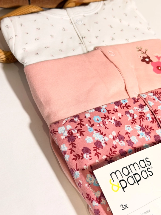 Mamas & Papas – 3 dona bolalar slipi to‘plami