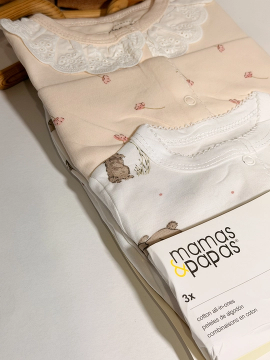 Mamas & Papas — набор из 3 детских слипов