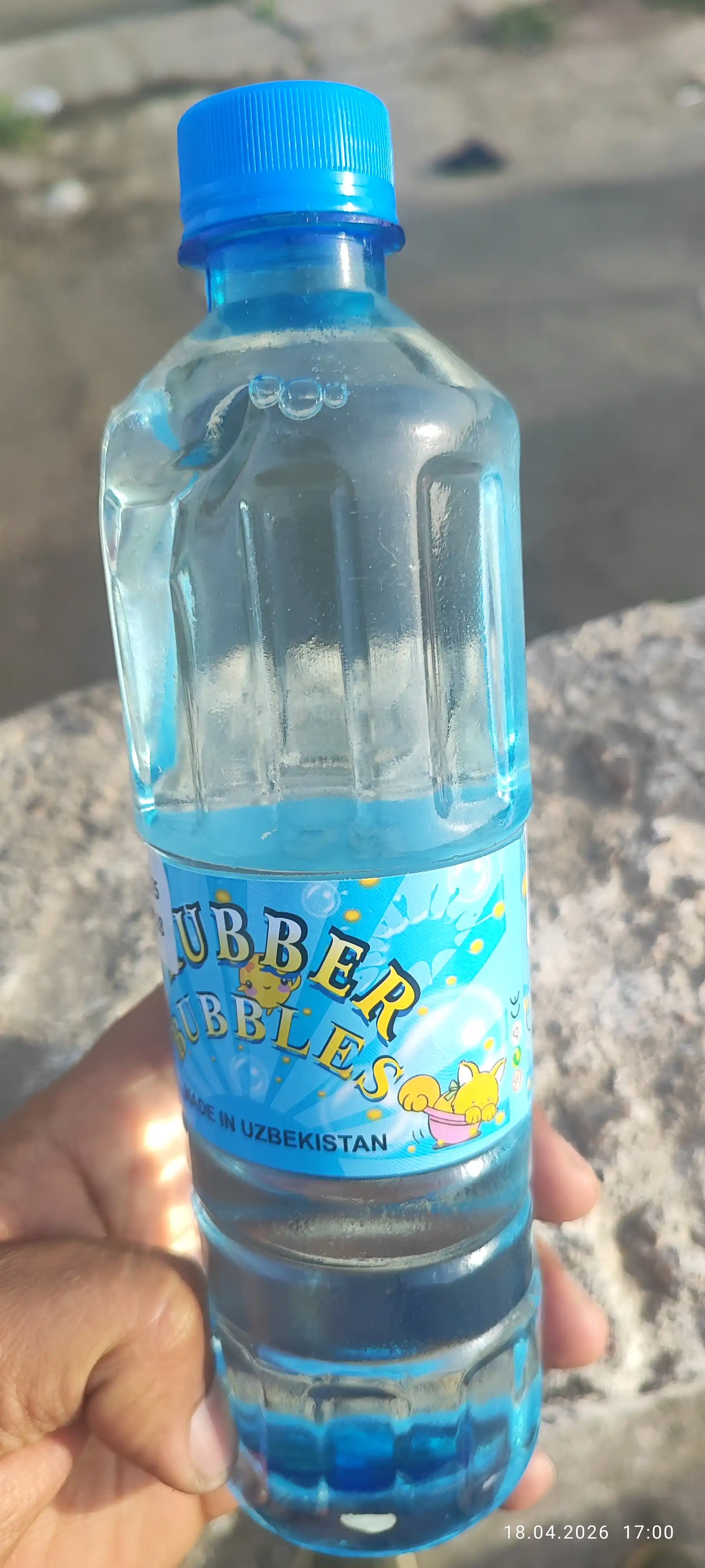 Sovun pufakchalari eritmasi, pistolet va blaster uchun, 500 ml-1 litr