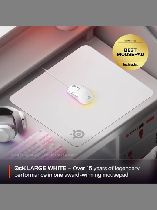 Игровой коврик Steelseries QcK+  аква, лаванда, черный