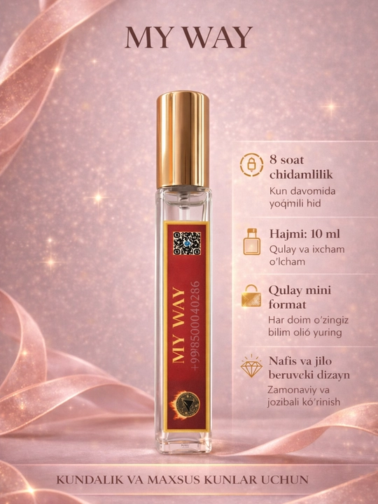 Atir, Ayollar atiri Gucci Flora, Miss Dior, My Way, Libre, Tom Ford