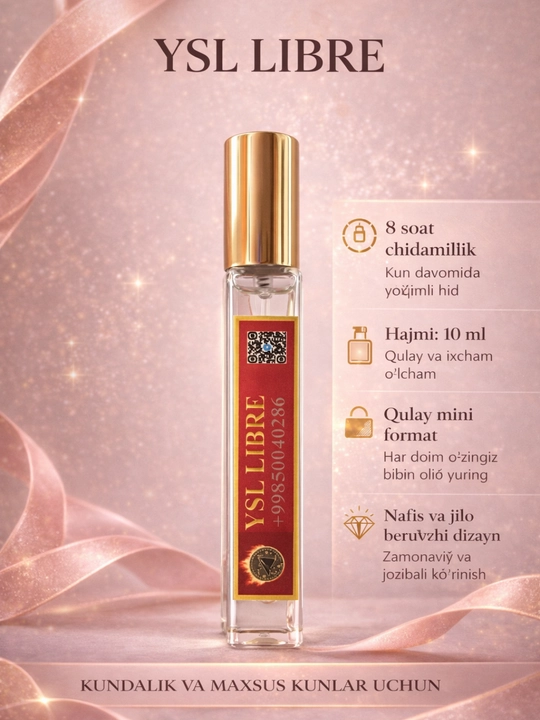 Atir, Ayollar atiri Gucci Flora, Miss Dior, My Way, Libre, Tom Ford