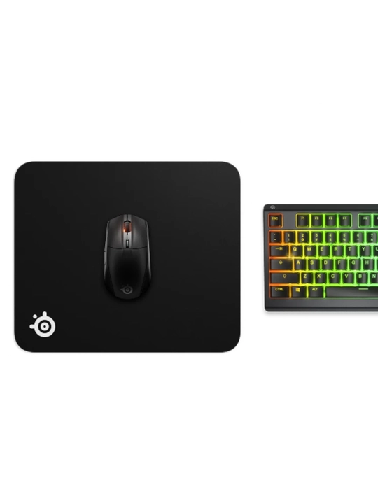 Игровой коврик Steelseries QcK+  аква, лаванда, черный
