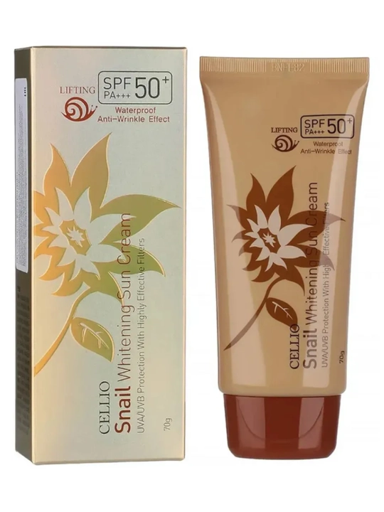Quyoshdan himoya qiluvchi krem SPF 50+ PA+++ UV nurlaridan himoya Dr. Cellio SPF50+, 70 ml - 