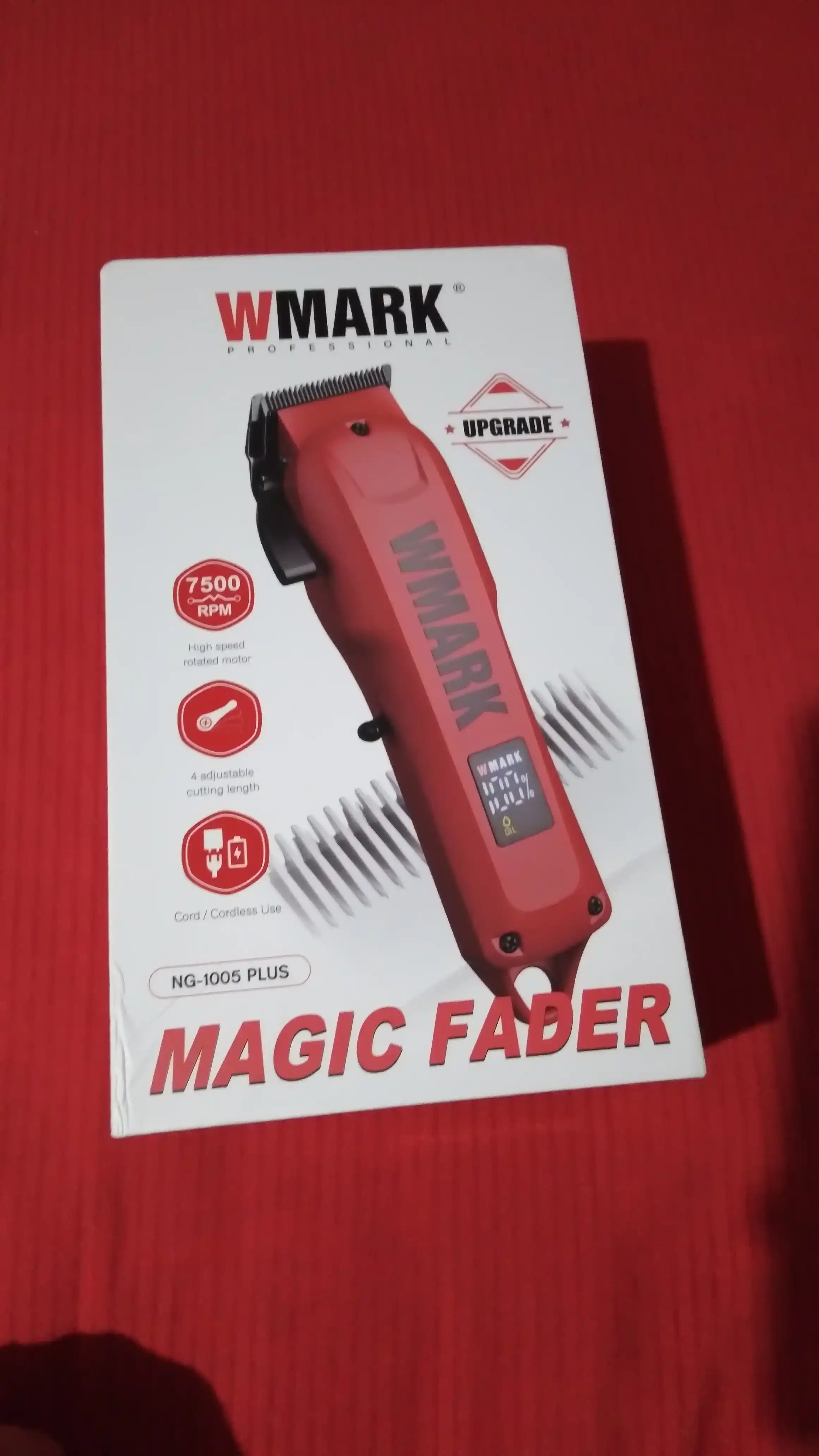 WMARK Professional Hair Clipper — удобный и надёжный набор для волос