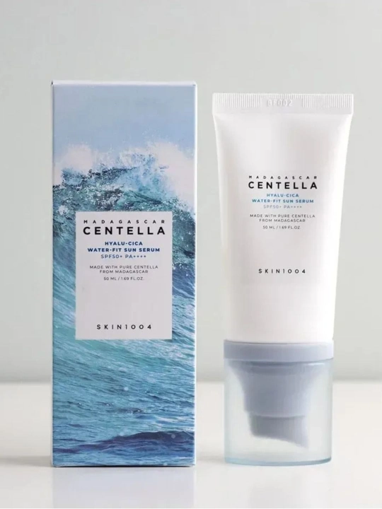 Ekstrakti bilan quyoshdan himoyalovchi yengil krem Centella Madagascar, SPF 50+, 50 ml