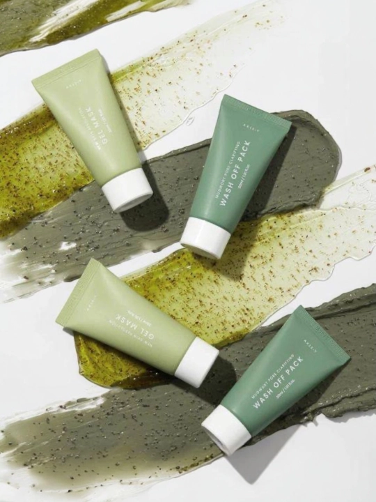 Очищающая глиняная маска для уменьшения пор AXIS-Y Mugwort Pore Off Pack - Gel Mask