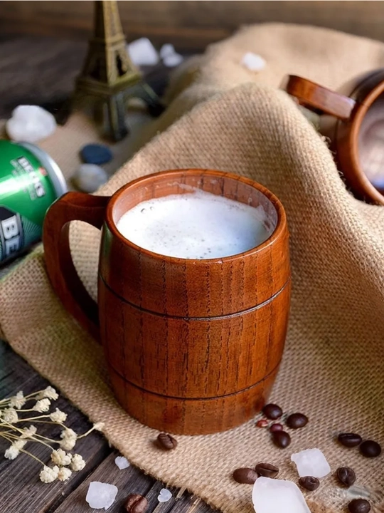 Кружка деревянная для чая и кофе