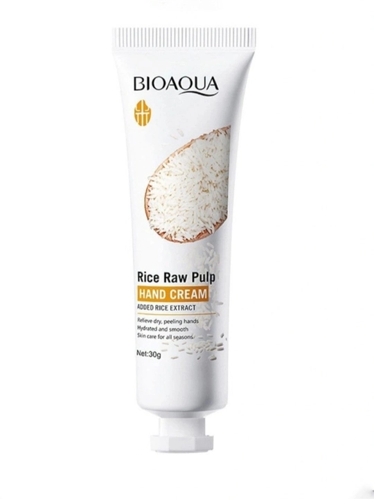 Крем для рук BIOAQUA, экстракт риса, ароматизатор, питает и увлажняет