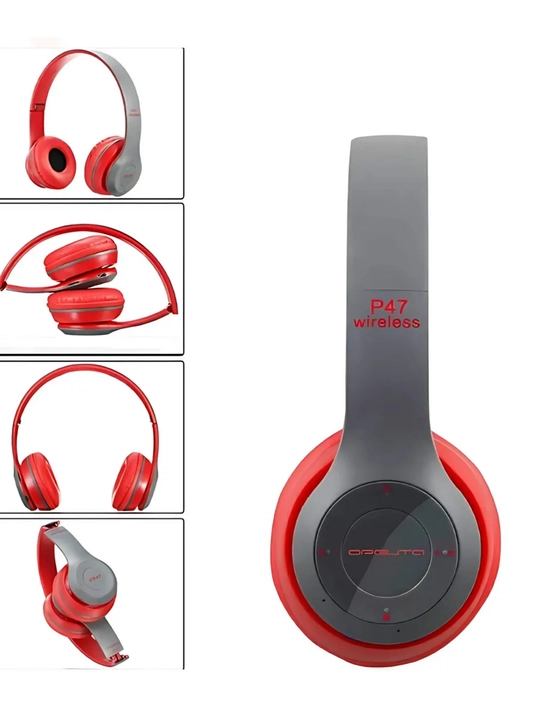 P47 simsiz quloqchinlari, Bluetooth 5.0, buklanadigan, mikrofonli, shovqinni kamaytiruvchi