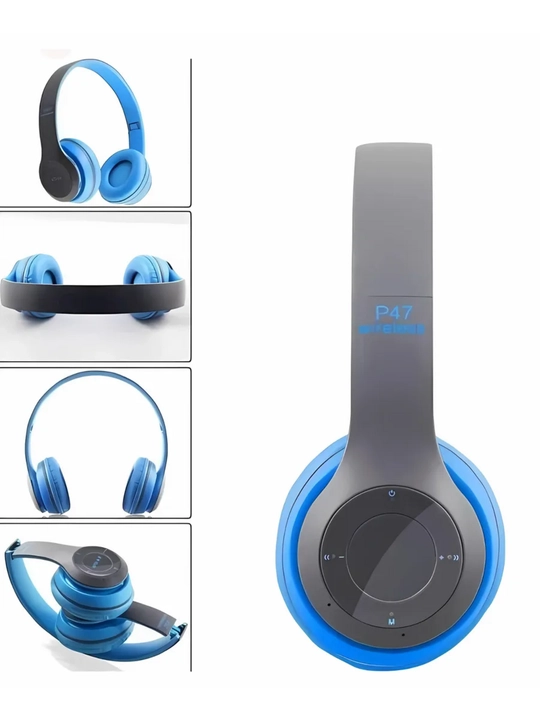 P47 simsiz quloqchinlari, Bluetooth 5.0, buklanadigan, mikrofonli, shovqinni kamaytiruvchi