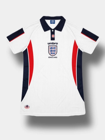 Ретро футбольные-форма - "Англия-1998" cпортивная одежда — FKITS-ENGLANDRETRO-XXL