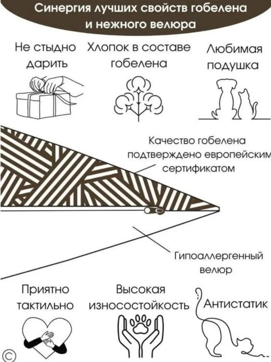 Наволочки, 2 шт с современным цветочным узором