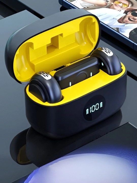 K31 Pro Wireless Mikrafon – Shovqinsiz, Kuchli Ovoz, Blogerlar Uchun