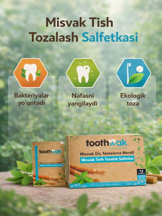 Misvoqli selfetka tishlarni tozalash uchun, Turkiya - 