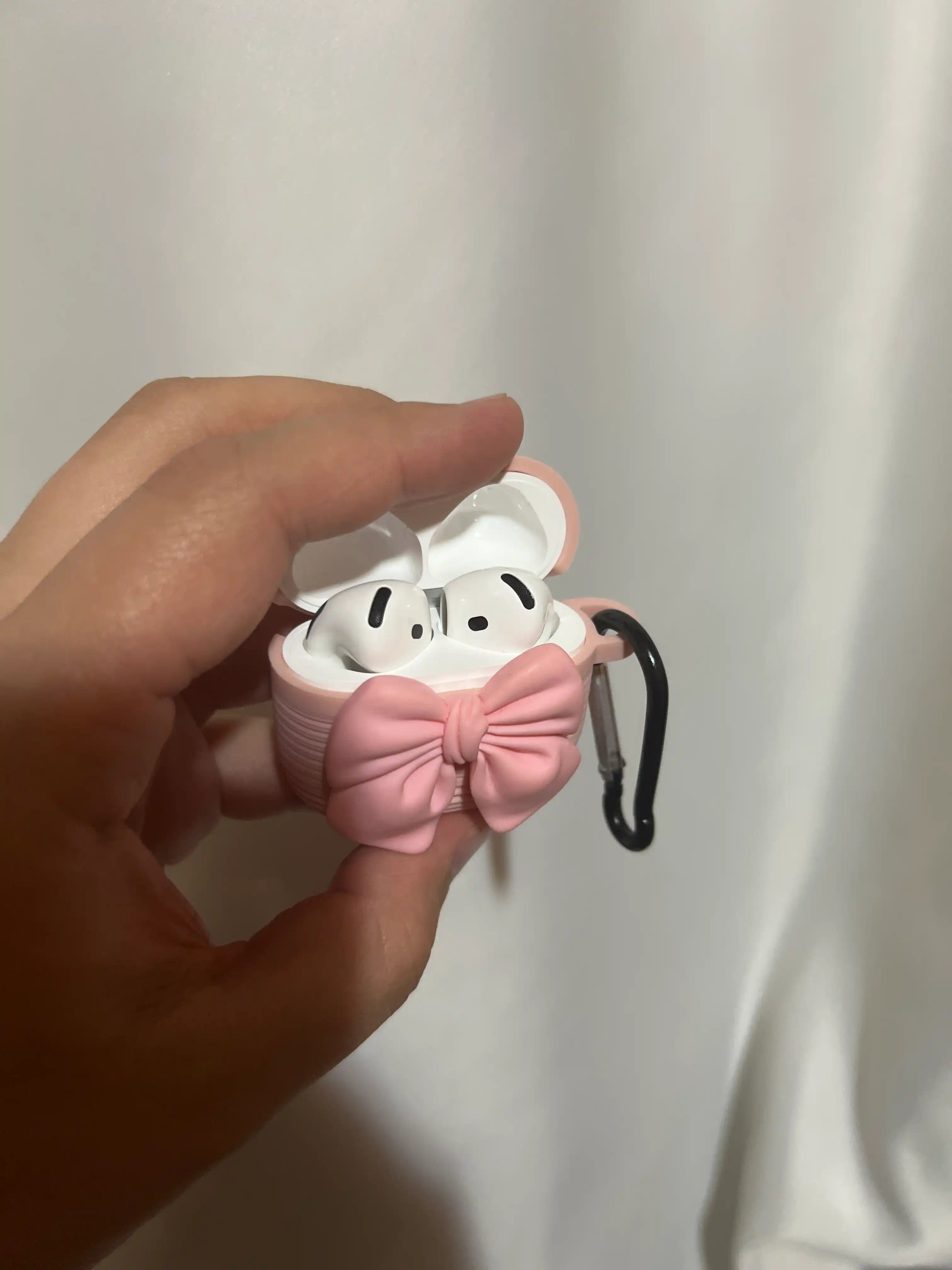 AirPods 1, 2 / Pro simsiz quloqchinlari uchun dekorativ bantli g‘ilof, 3, 4