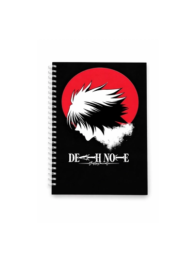 Блокнот Тетрадь смерти A5, на пружине, 40 листов аниме Death Note для записей — ТОЧКА-ТЕТРАДЬСМ-БОРДОВ-точка