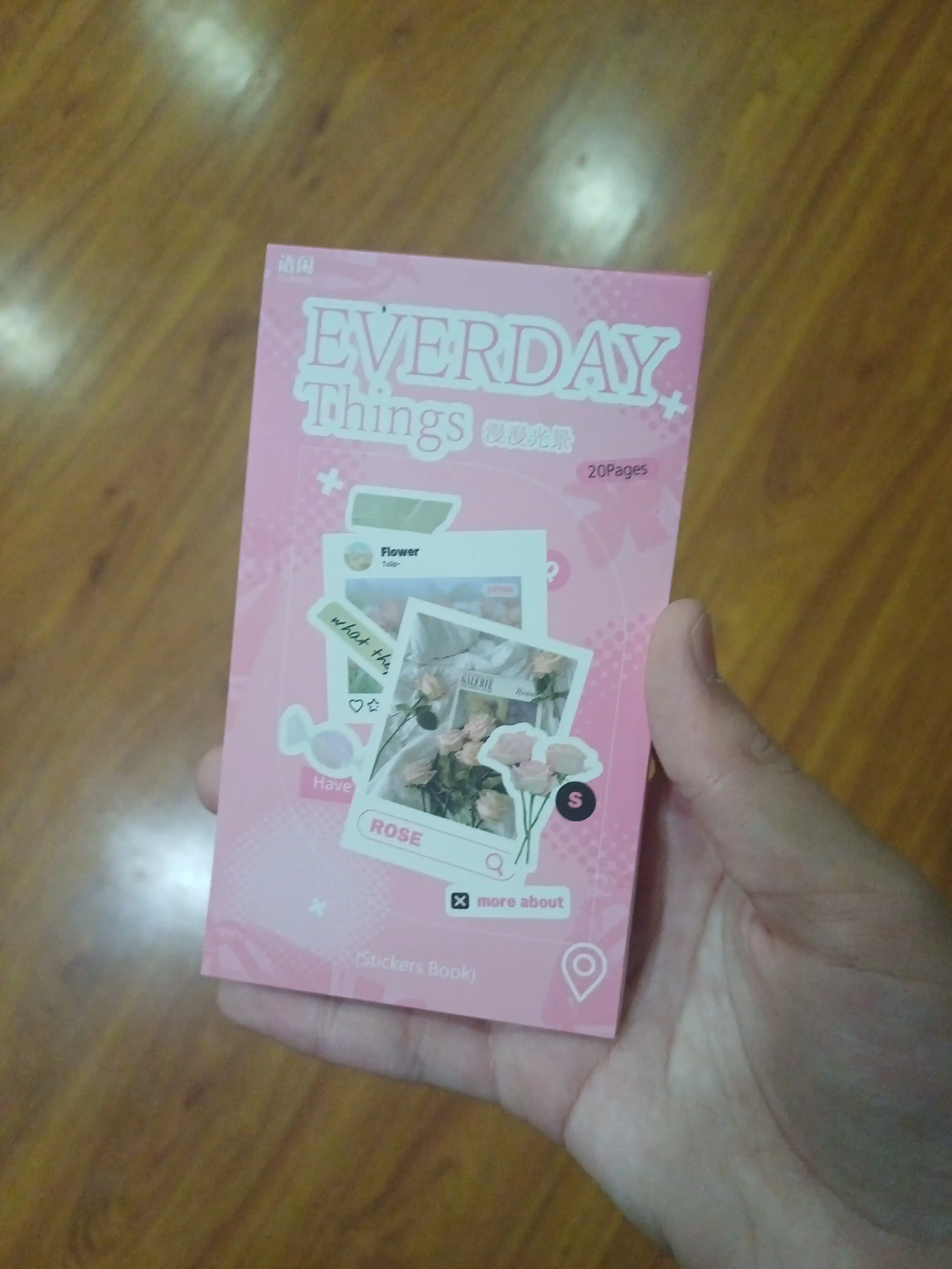 Kantselyariya stikerlari, scrapbooking uchun stikerlar