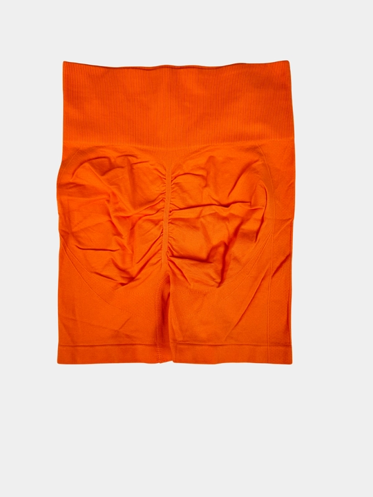 Ayollar uchun seamless sport shortik scrunch butt, yuqori bel, shaping