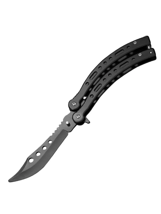 Metall tutqichli yig'iladigan kapalak pichog'ini o'rgatish, CSGO butterfly