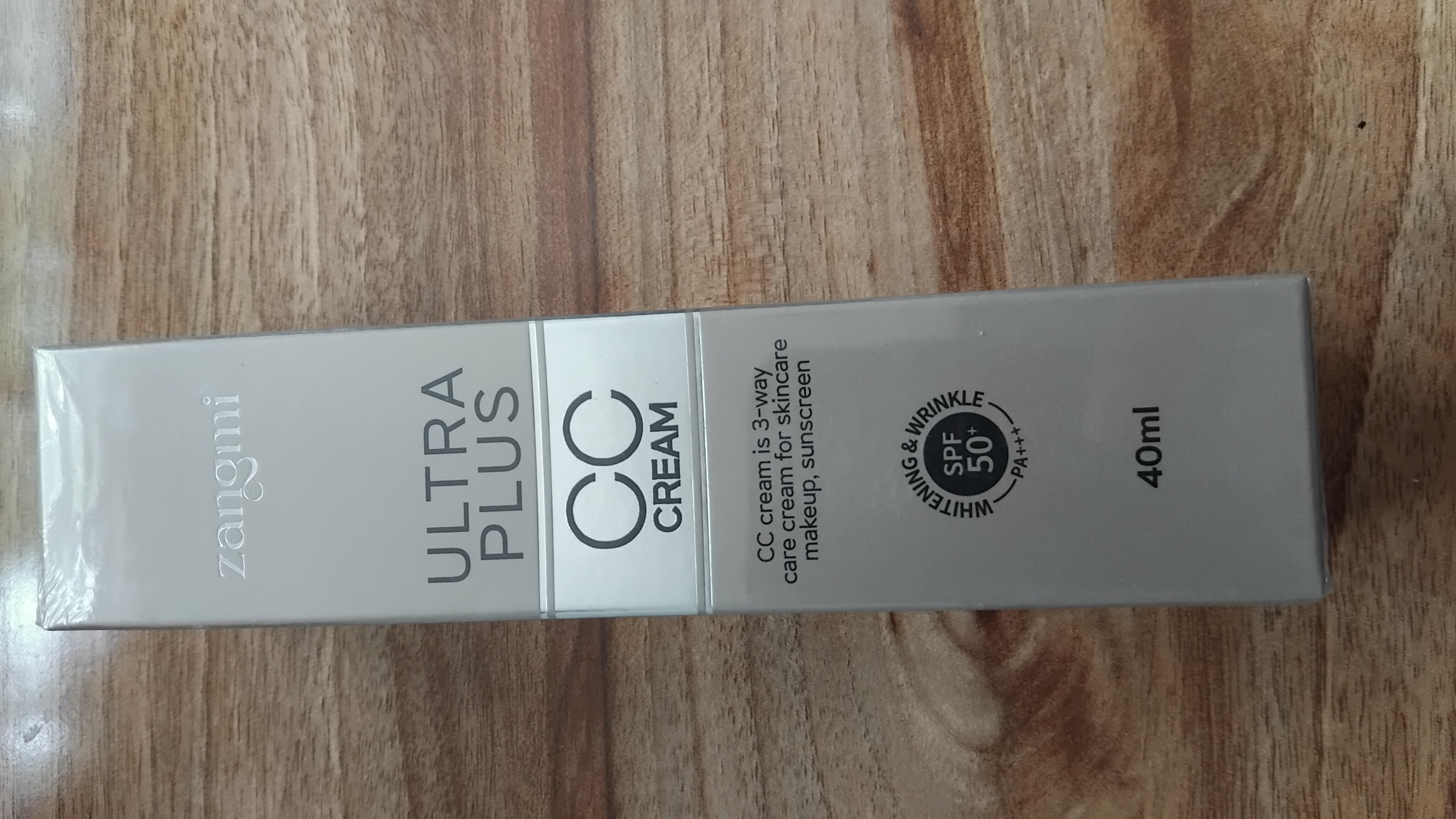 CC krem, tonlama, quyoshdan himoya qiluvchi SPF 50, PA+++, 40 ml