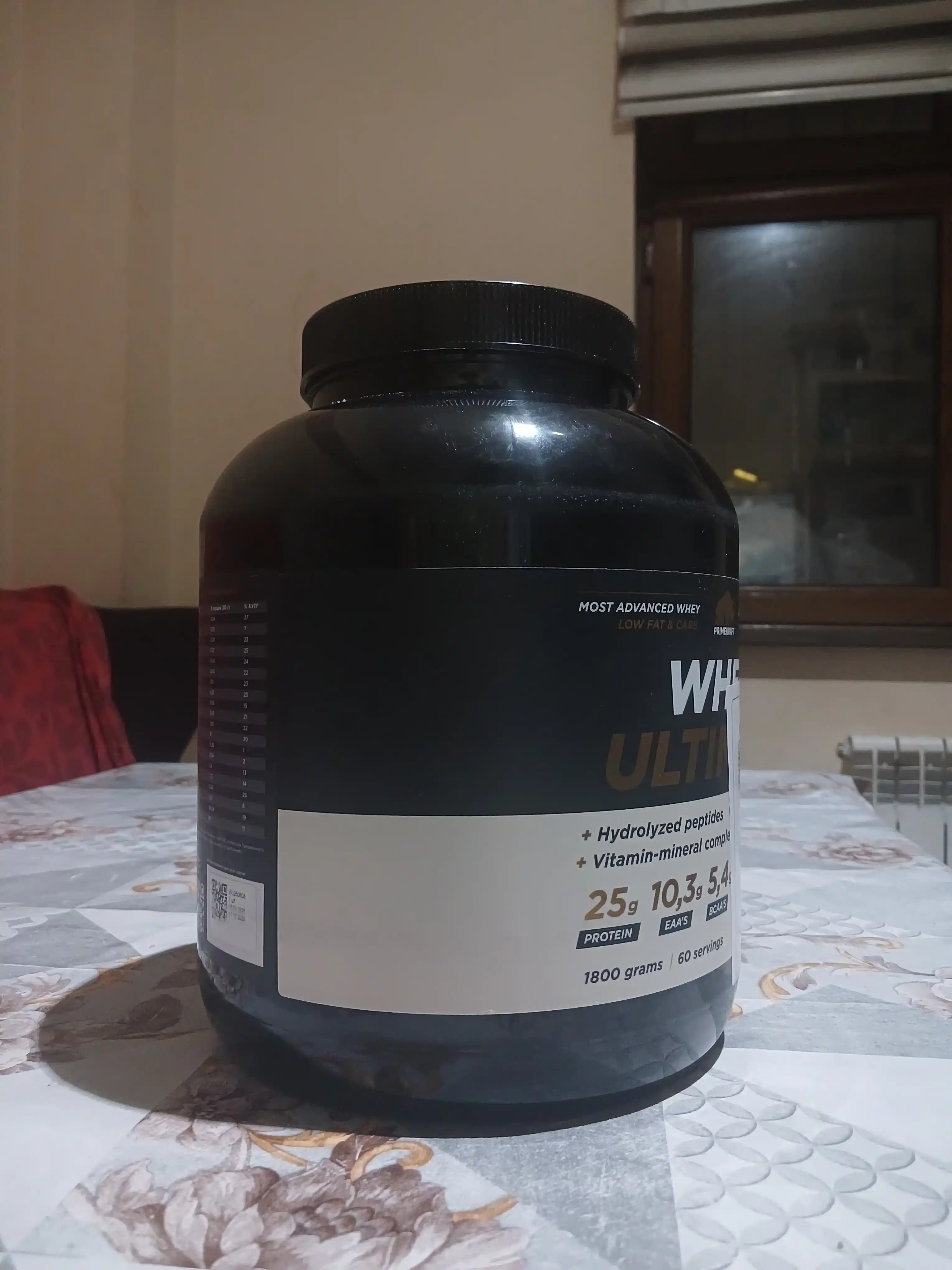 Протеин с пептидами Whey Ultimate Primekraft, 1800 г, 60 порций