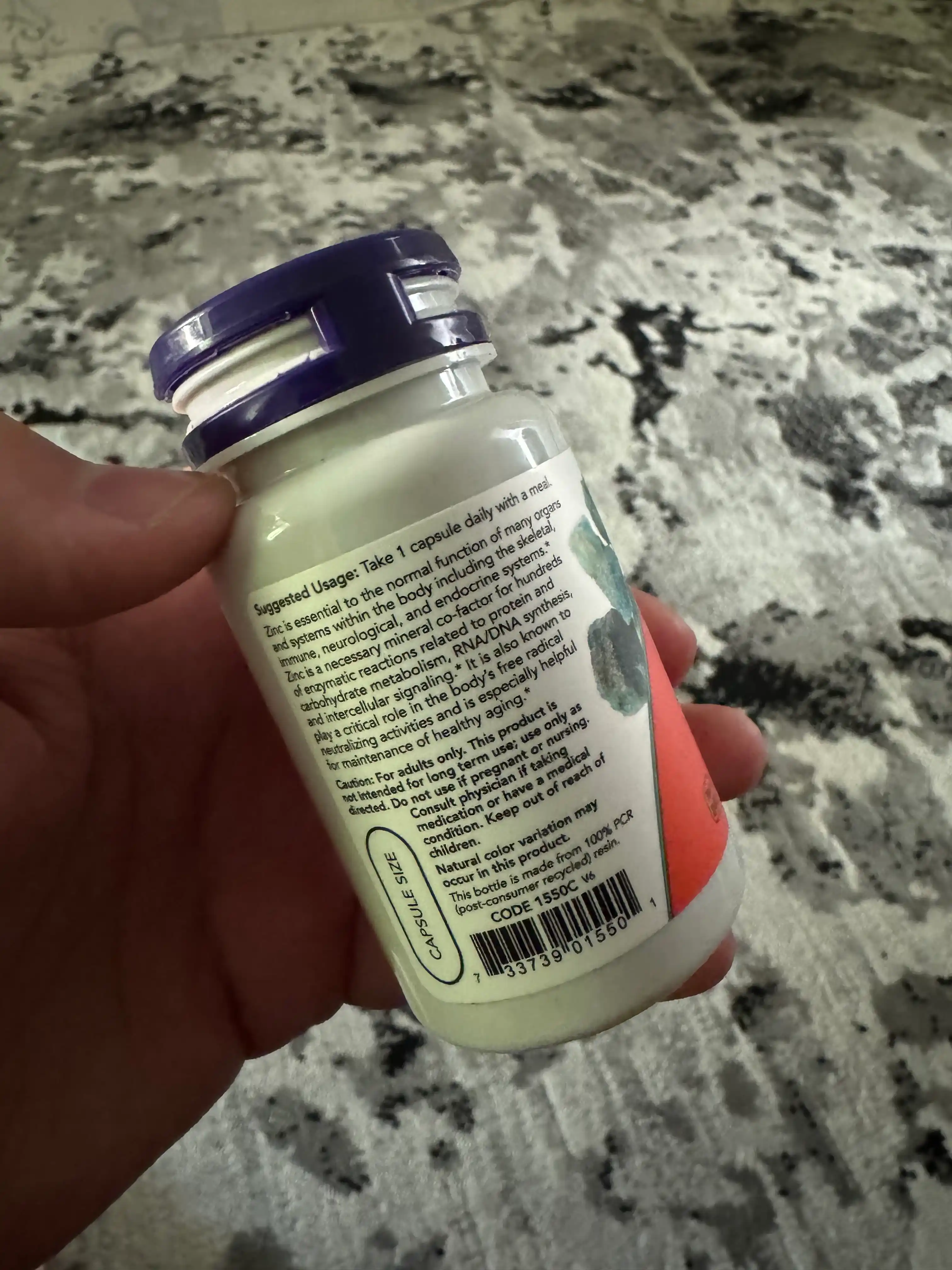 NOW Supplements, sink 50 mg, halol