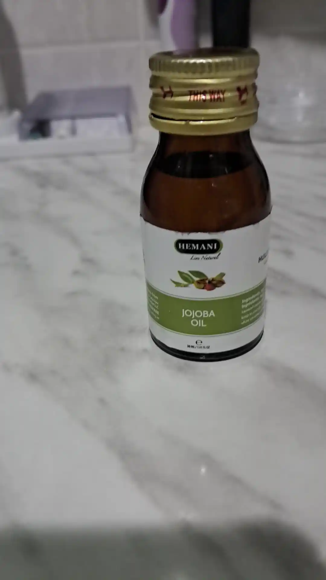 Jojoba moyi, tabiiy, 30 ml, kosmetik, yuz, tana va sochlar uchun, ajinlarga qarshi