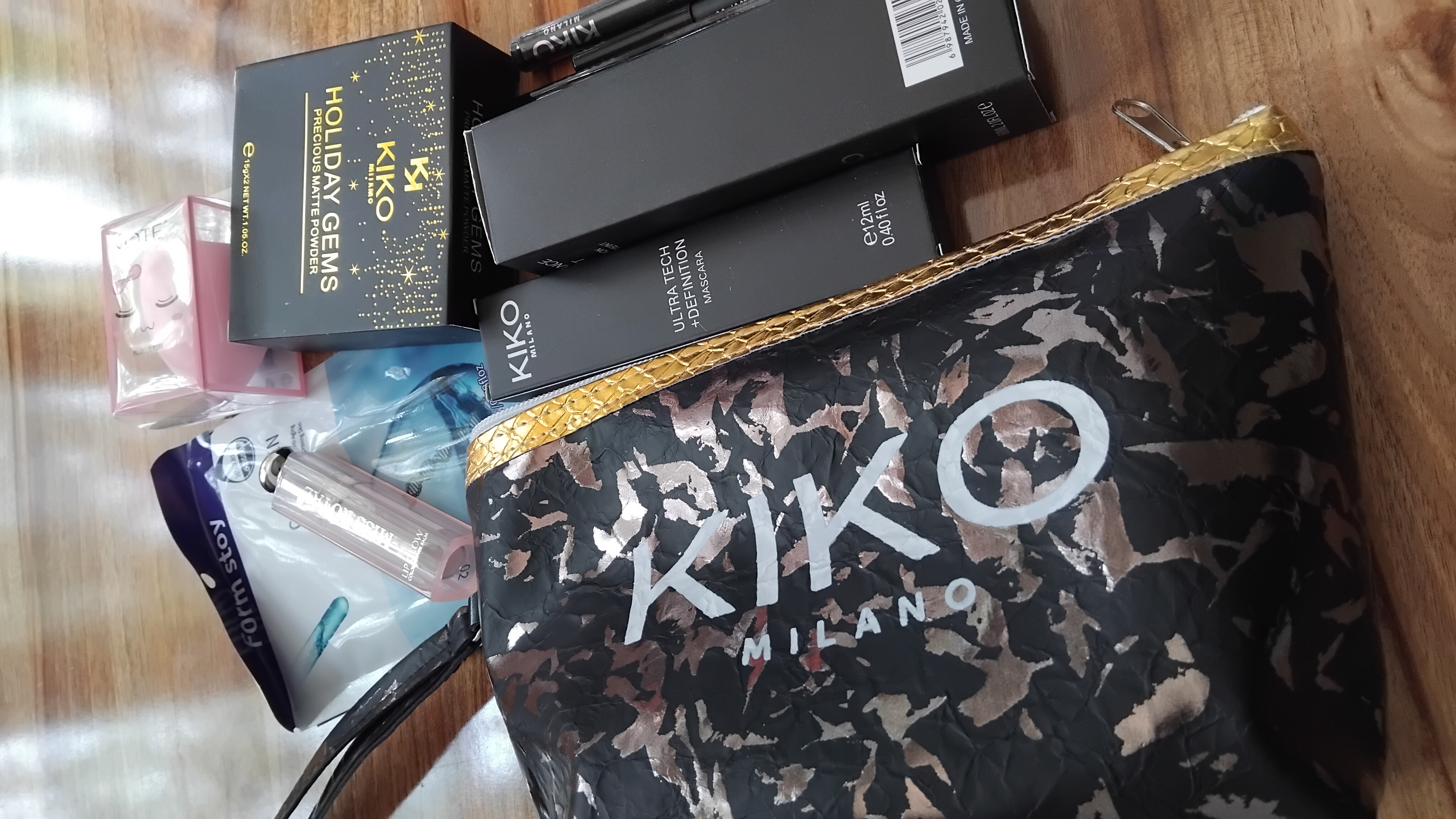 Набор для макияжа, 9 предметов, KIKO