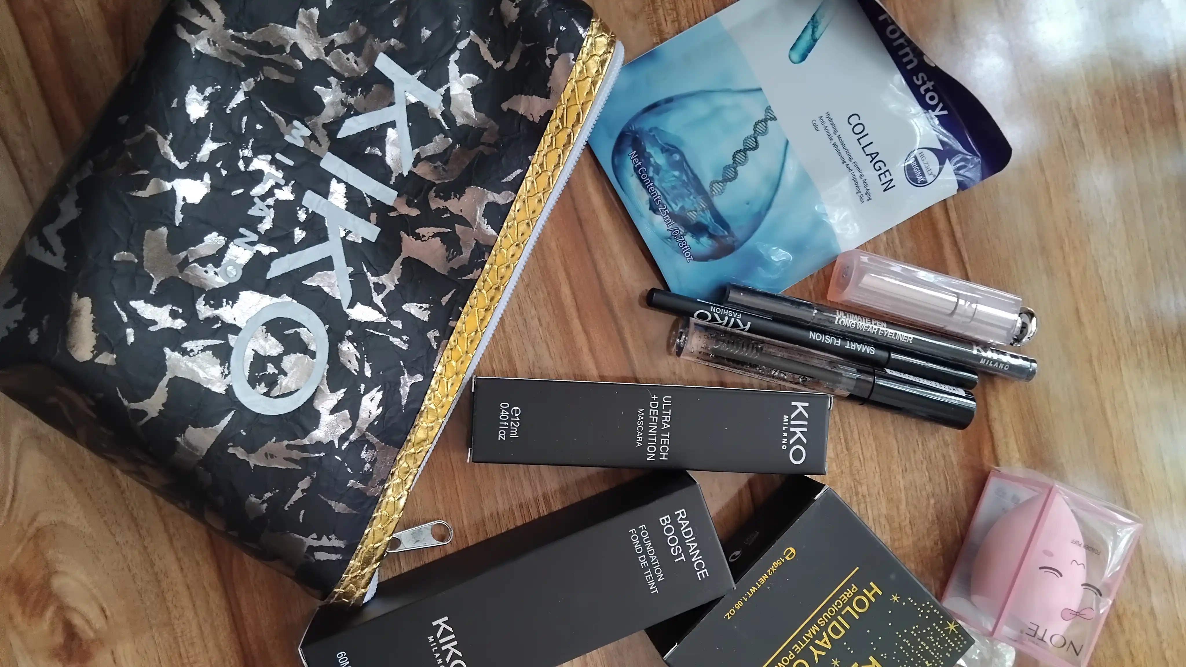 Набор для макияжа, 9 предметов, KIKO