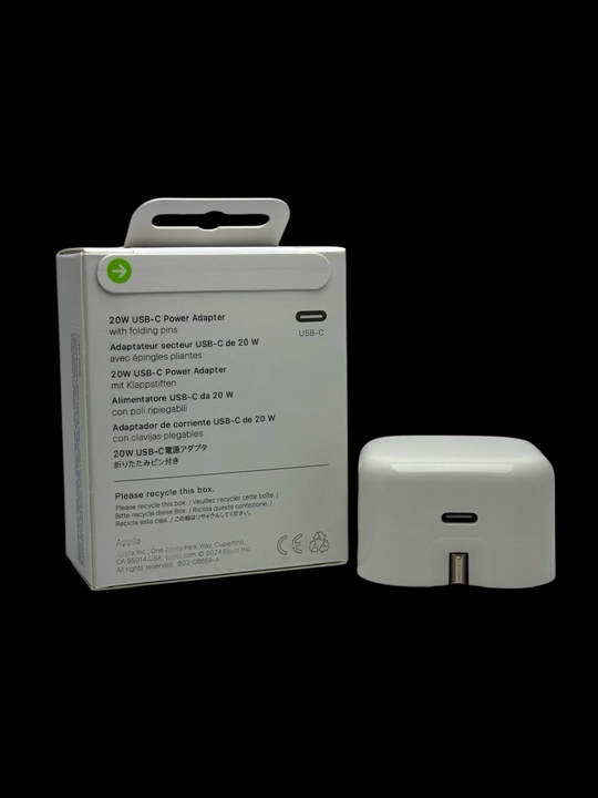 Зарядка для Айфона адаптер USB-C 20ват — быстрая зарядка для моделей iPhone 13,14,15,16,17
