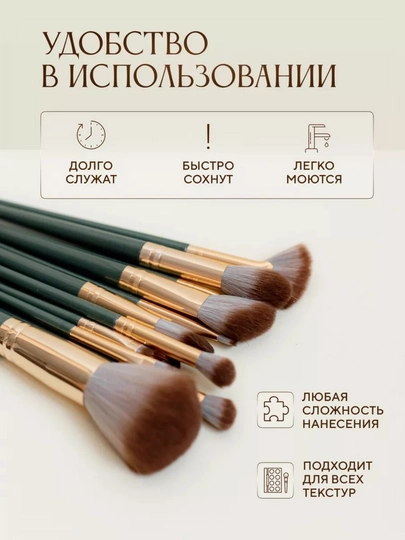 Набор кистей для макияжа