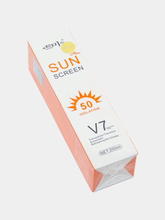 Quyoshdan himoya qiluvchi sprey kremi, 50 SPF, Sun screen V7, 200 ml