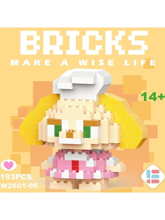 3D Лего-конструктор Bricks, мини-головоломка для детей и взрослых, антистресс-сборка