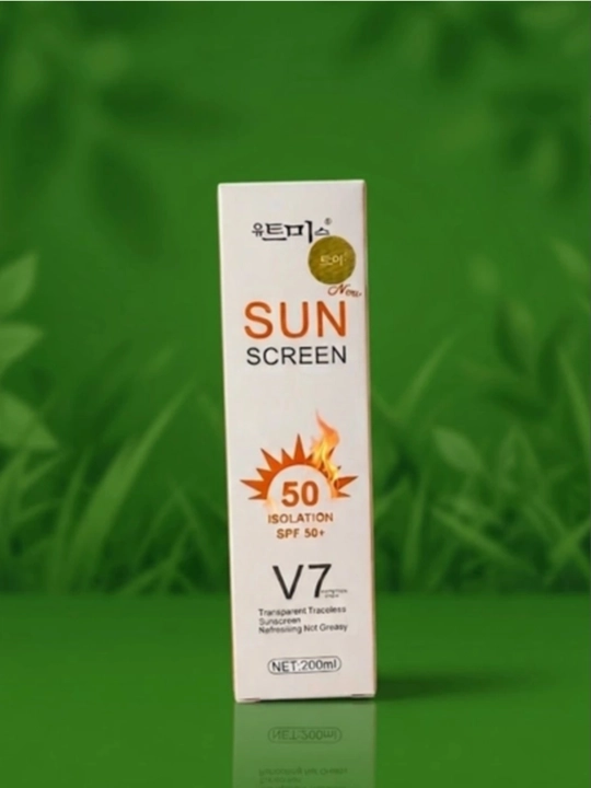 Quyoshdan himoya qiluvchi sprey kremi, 50 SPF, Sun screen V7, 200 ml