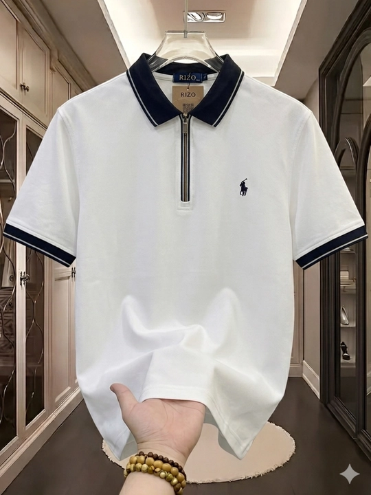 Erkaklar polo jemperi qisqa yengli - 