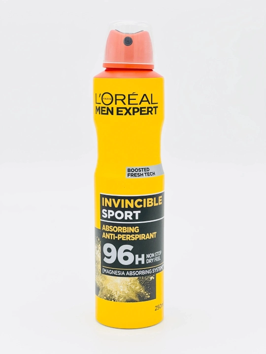 Антиперспирант-дезодорант спрей L'oreal Paris Men Expert, 48 часов защиты от пота, 250 мл - 