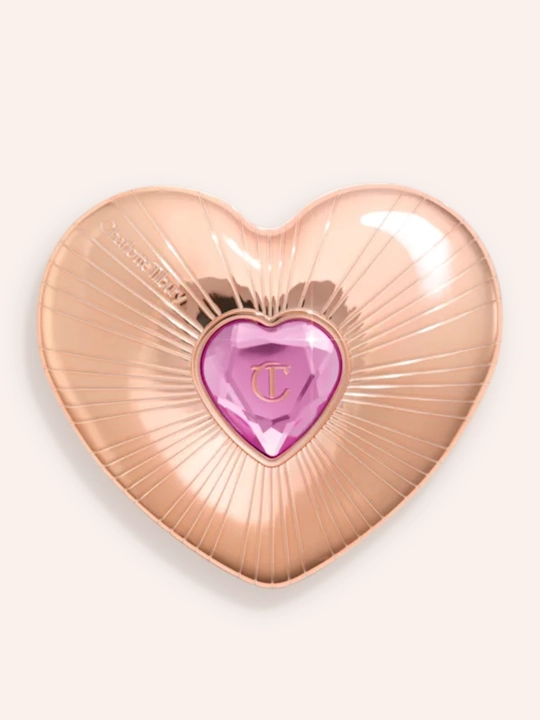 Charlotte Tilbury Pillow Talk Qusursiz shaftoli palitrasi 2-in-1 ixcham