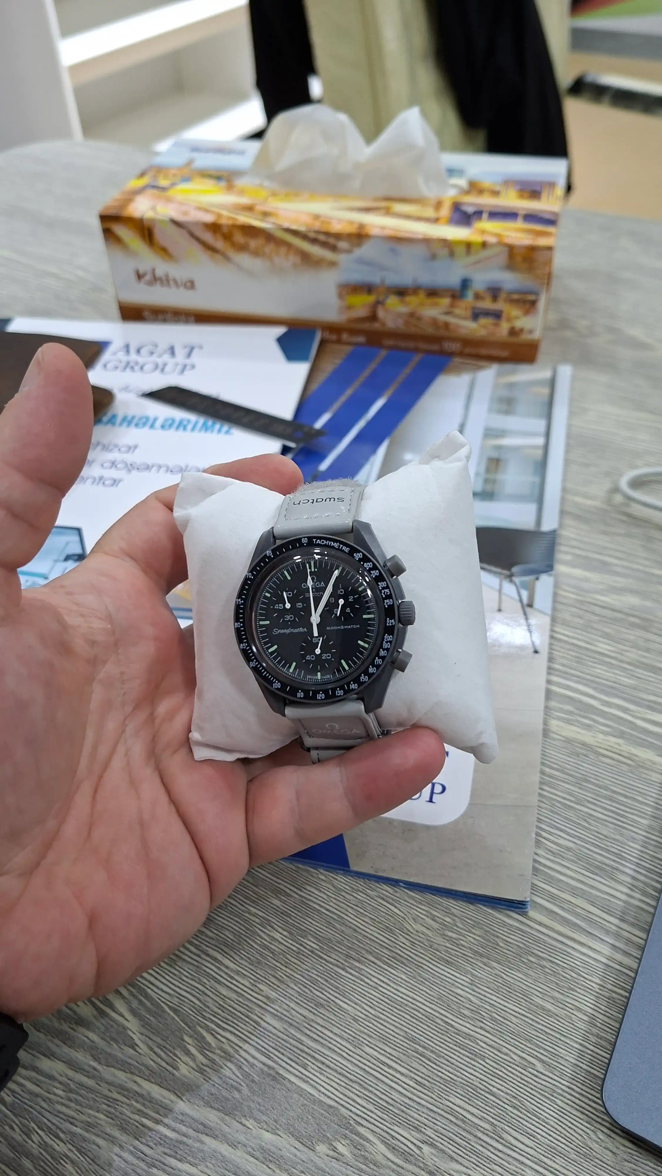 Erkaklar soatlari Swatch MoonSwatch