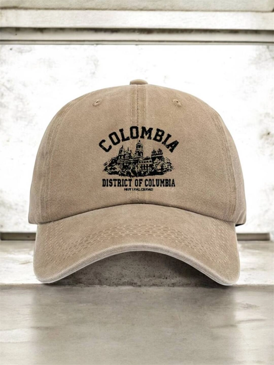 Винтажная кепка Colombia для мужчин и женщин