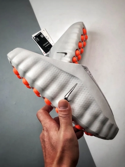 Мужские и женские шлепанцы NIKE MIND 001, массажные кроссовки улучшают кровообращение — ALISTAR-ALIE153-СЕРЫЙ-40