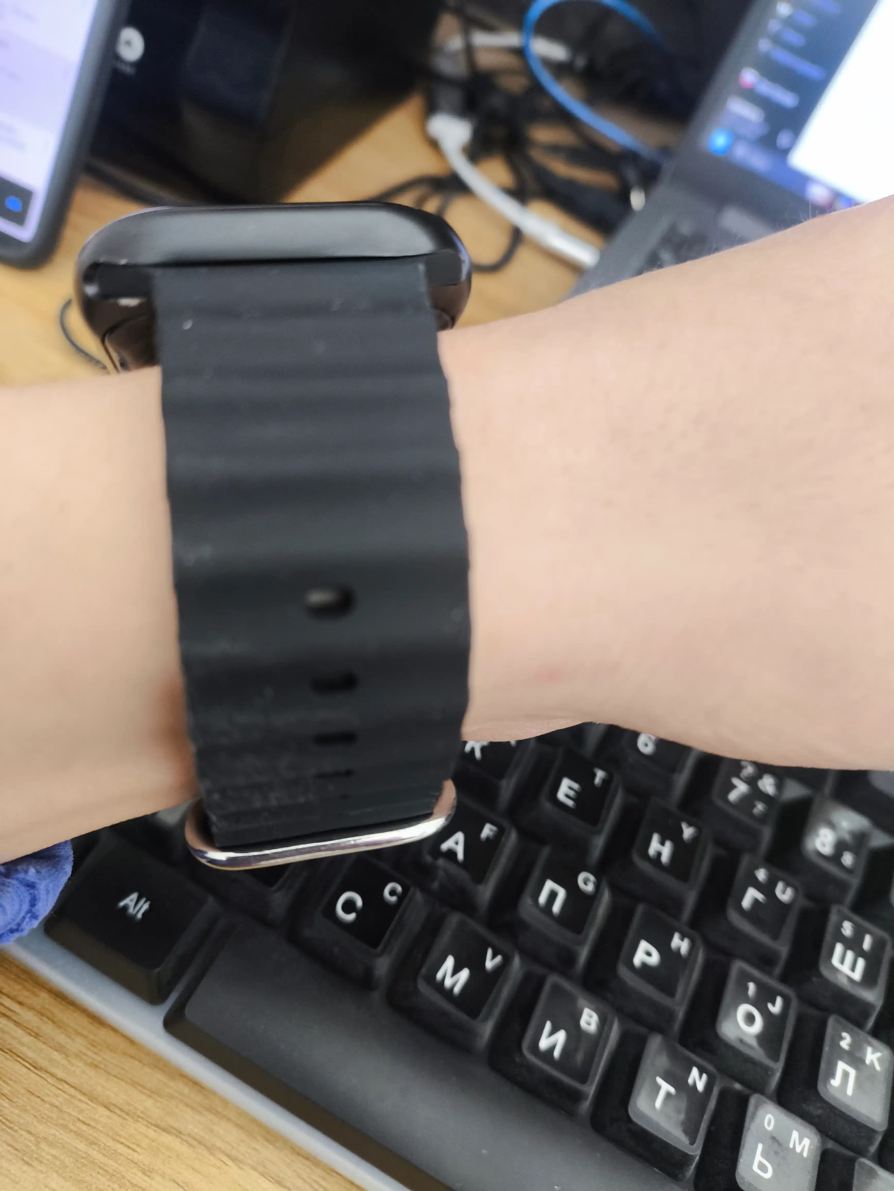 Ремешок силиконовый, для Apple Watch 3,4,5,6,7,8,9,10,11,SE и Ultra, размер 42,44,45,49 мм