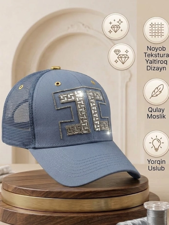 Ayollar va qizlar uchun kepkalar, beysbol qalpog'i, unisex