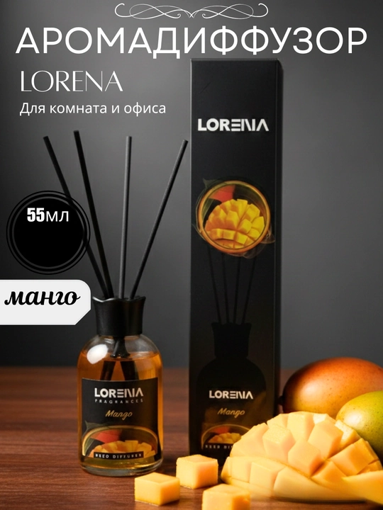 Uy, avtomobil va ofis uchun "LOREVA" havo tozalagichi, 55 ml - 