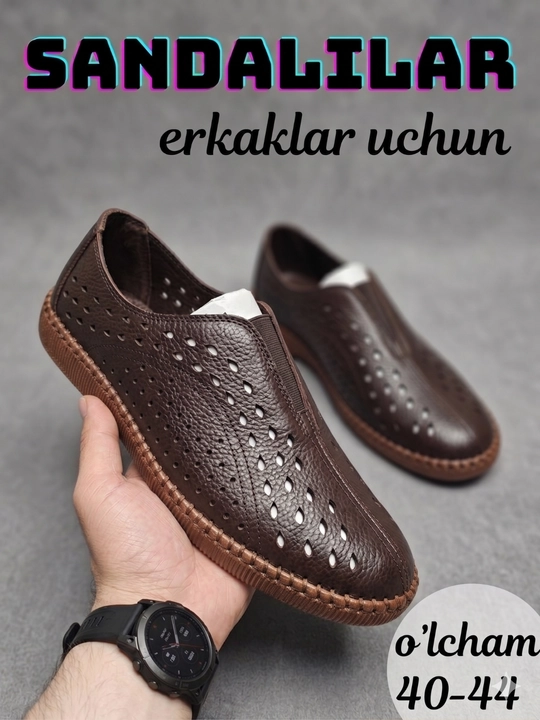 Erkaklar uchun sandallar, nafas oluvchi kundalik bosonojkalar, sandalilar, 40–44 o‘lcham - 