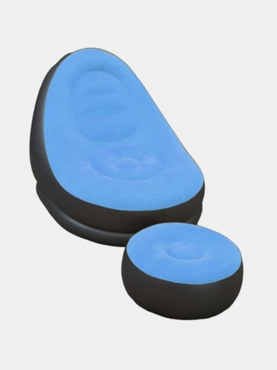 Пуфик надувное кресло, мягкий пуфик кресло для дома