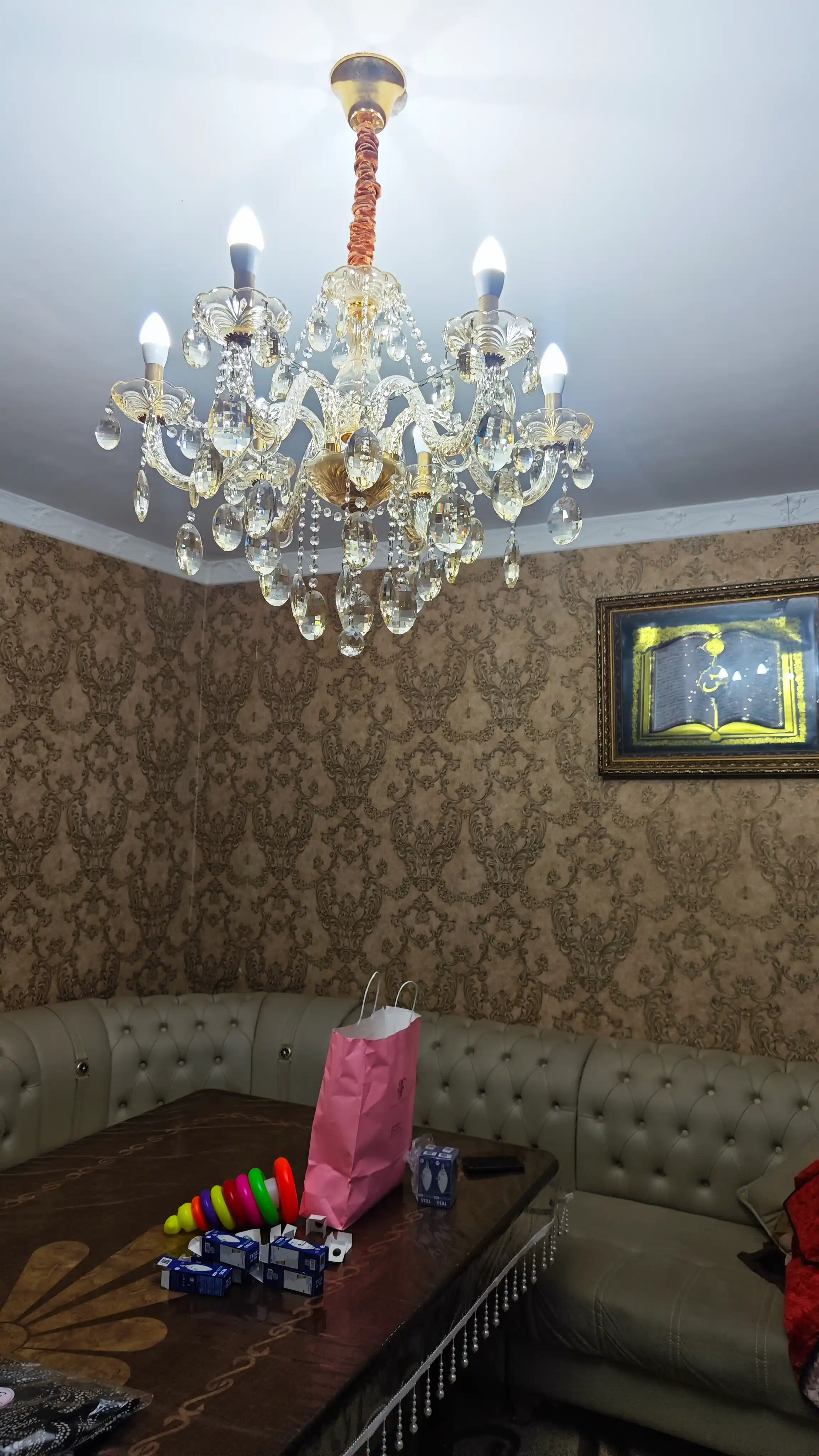 LED, lampa, TESS, 5/10 dona to‘plam,  E14 patron, 5/7 Vt, yorqin va tejamkor, 110-250V